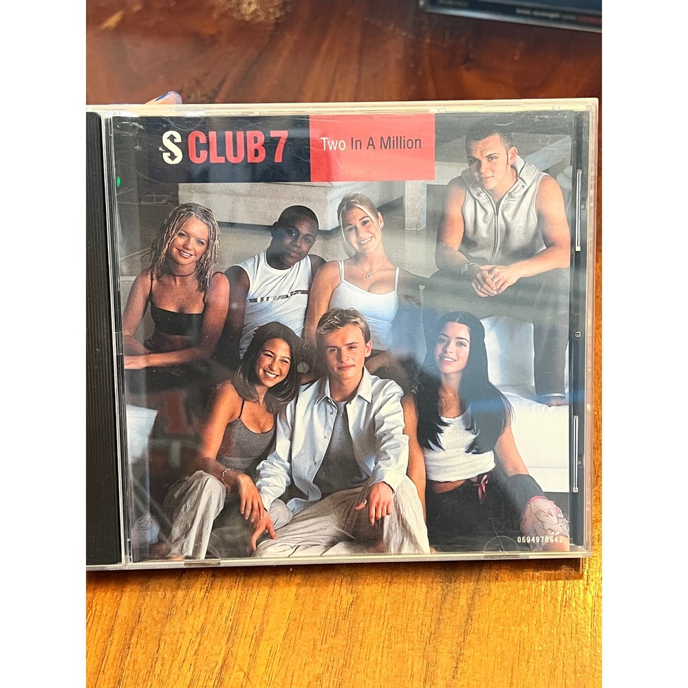 S Club 7 Two In A Million CD Single 1999 Pop Music 0694970642 Interscope Polydor